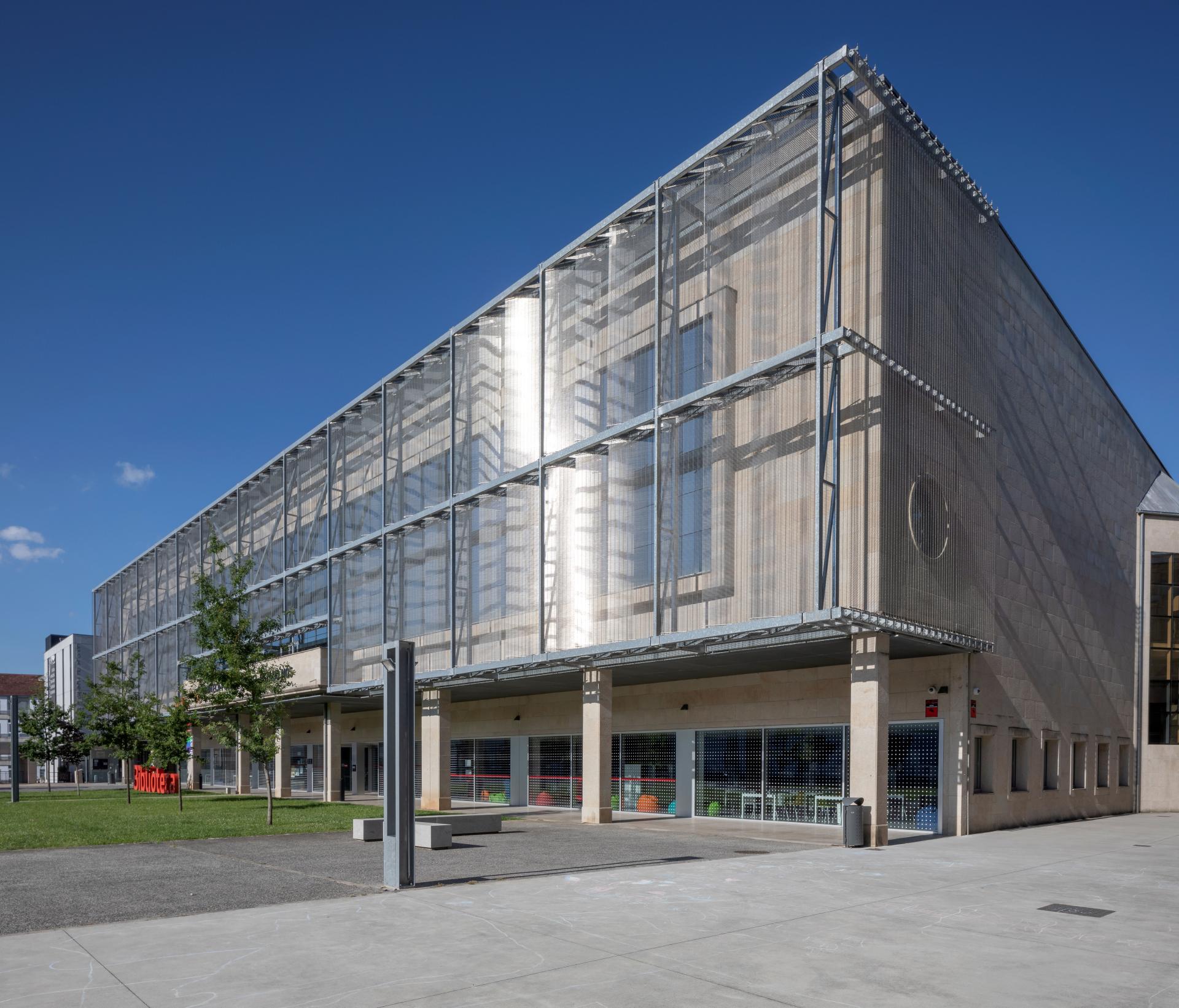 Foto exterior biblioteca Nós