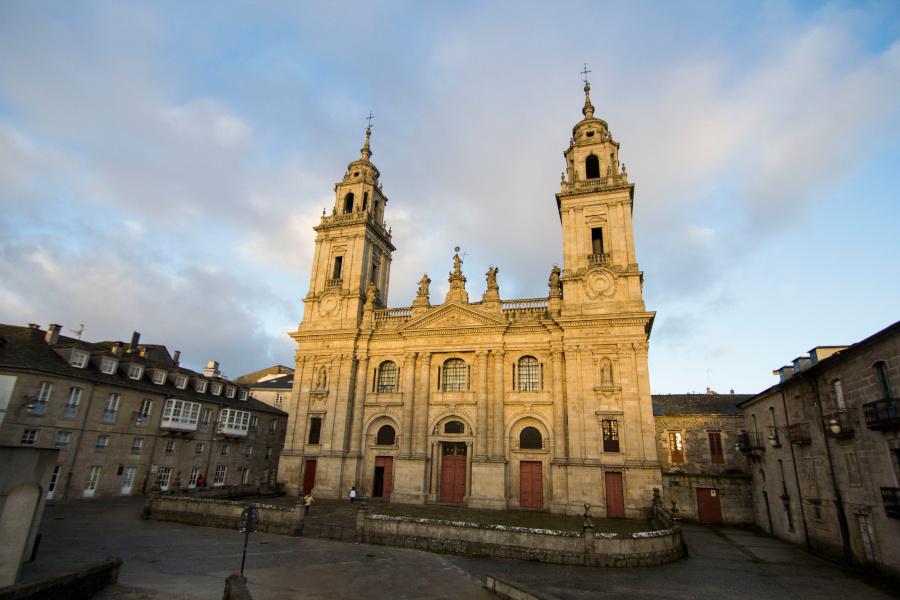 Fachada de la Catedral de Lugo