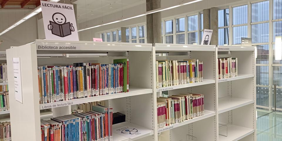 Imaxe Biblioteca Accesible segundo andar