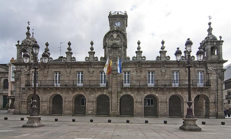 Fachada del Ayuntamiento de Lugo