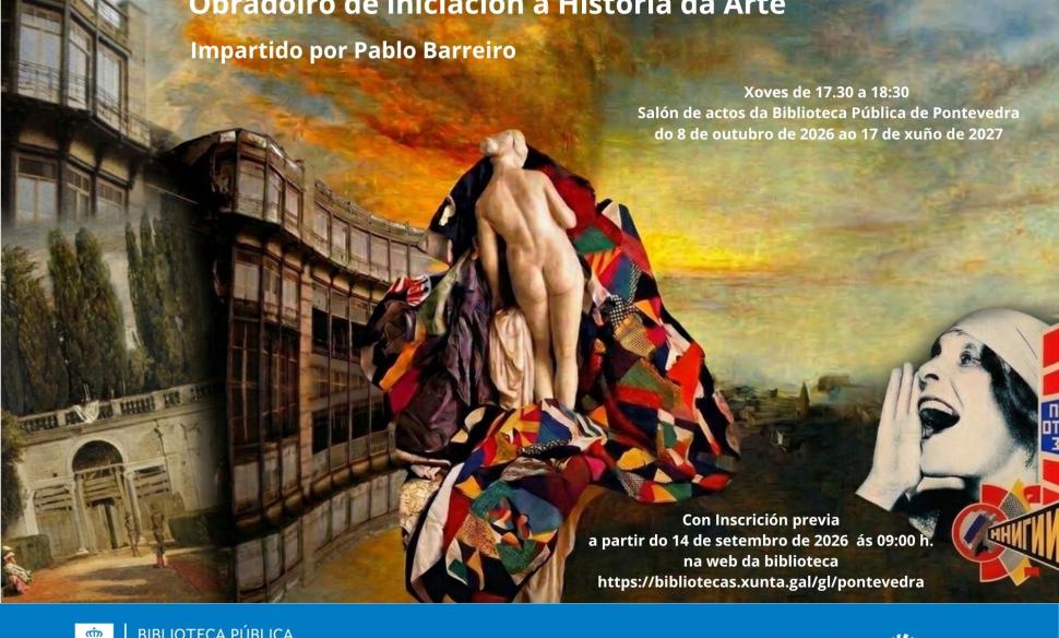 Obradoiro de inciación a la Historia del arte