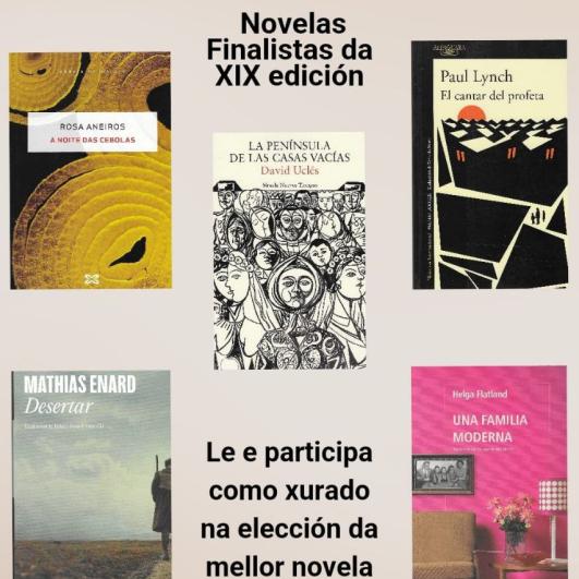 Cartel Premio Novela Europea Casino de Santiago