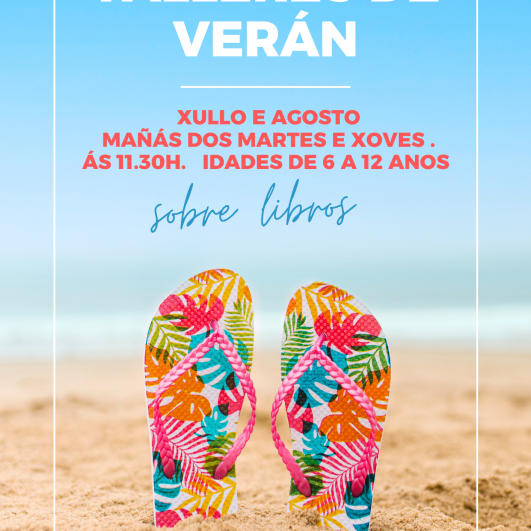 Cartel actividades do verán 2026