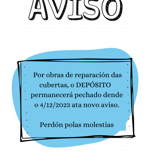 Aviso obras
