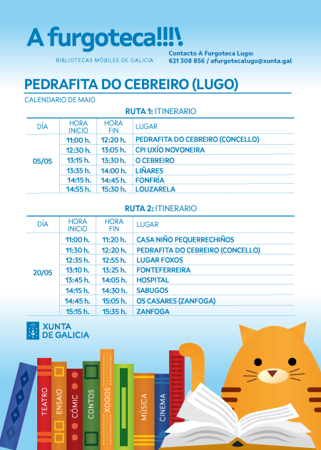 Pedrafita do Cebreiro ruta maio 25