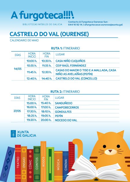 Castrelo do Val ruta maio 25