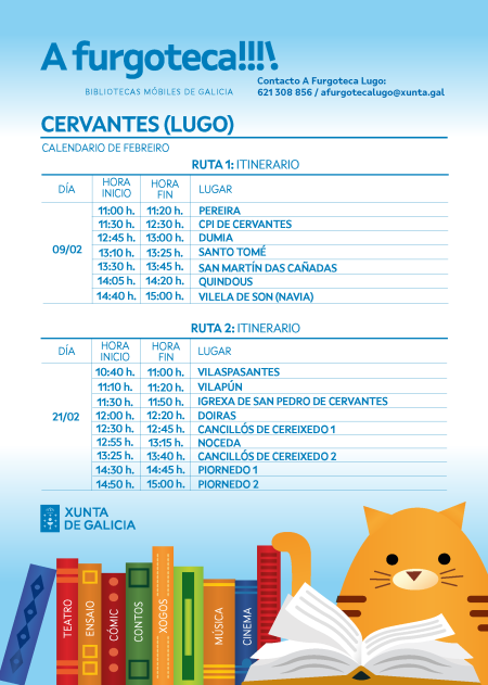 Ruta Cervantes febreiro
