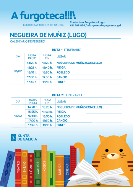 Ruta 2026 Negueira de Muñiz febreiro