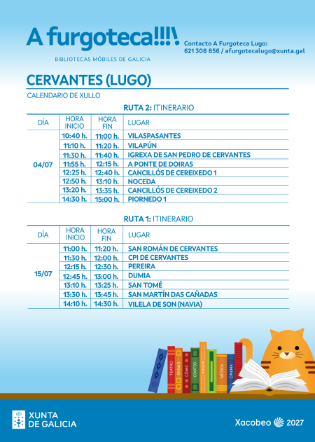 Ruta 2026 Cervantes xullo