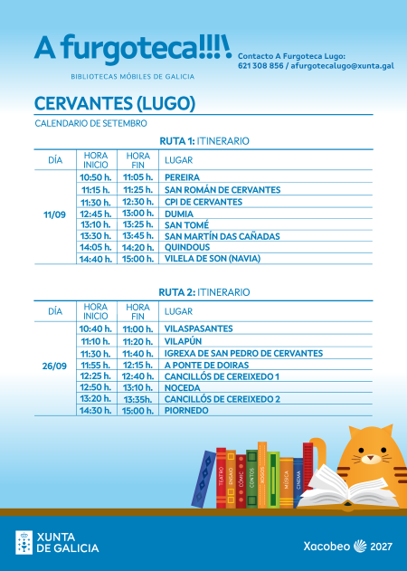 Ruta 2026 Cervantes setembro